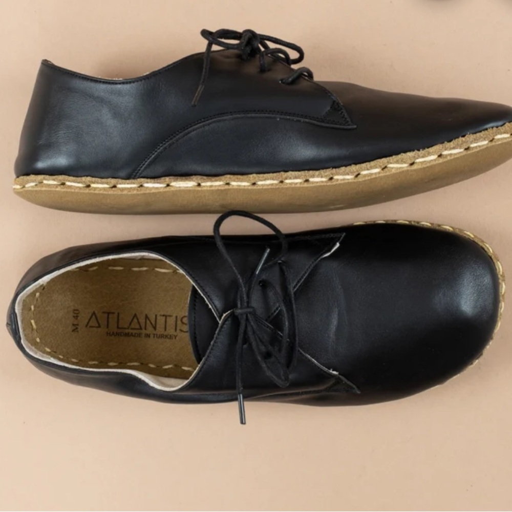 NWOT Black Oxford flat shoes size 11